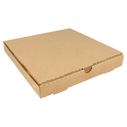 Caixa de Cartão Micro Canelado Castanho para Pizza Embalagens e Produtos de papel Brasão Rosa 