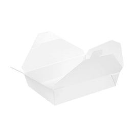 Caixa de Papel Americana Branca sem Plástico (25 Unidade) Produtos Biodegradáveis Remova 